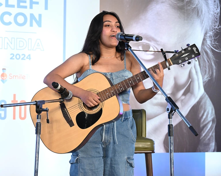 Singer at Cleft Con India 2024